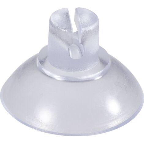Ventouse pour tablette verre classic 50 & 32 - Décor : Transparent - Diamètre : 13,5 mm