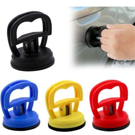 Ventouses 4 Pièces, Ventouse pour Verre, Extracteur de bosses de voiture, puissant kit de levage de débosselage de voiture