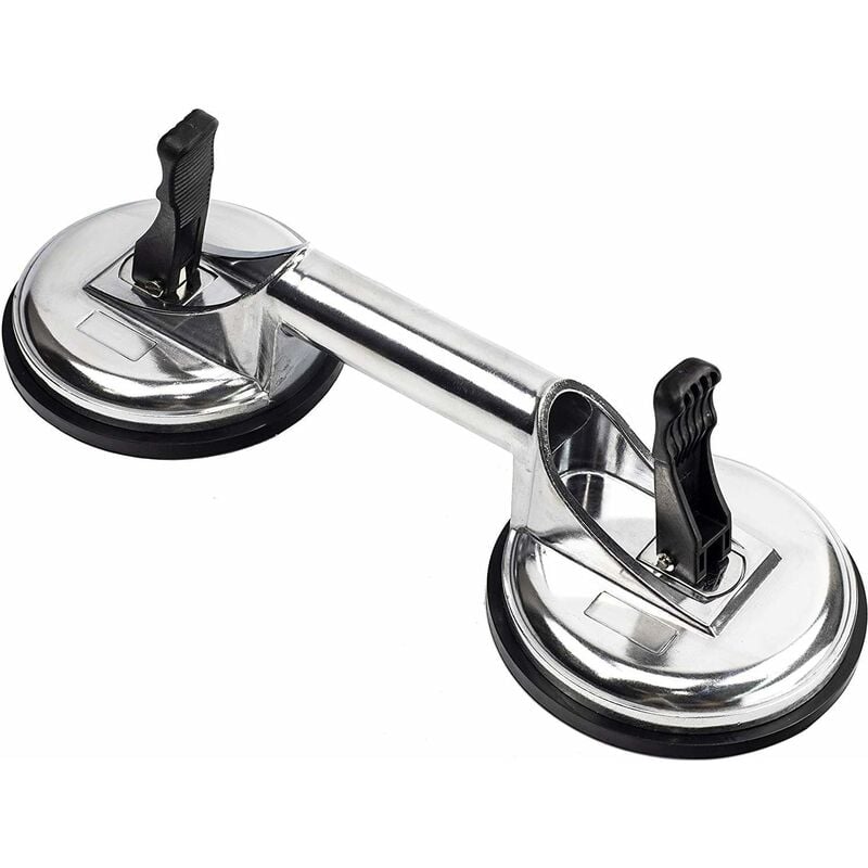 Ventouses Lifter,Lourd Devoir Aluminium Vide Poignées Assiette Ventouse pour En Mouvement Grand Verre/Sol Écart Fixateur/Bosse