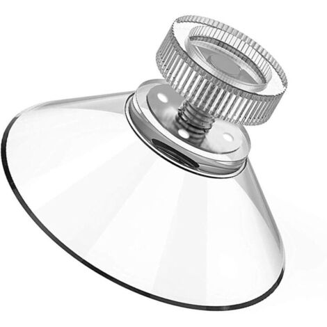 Ventouses M5 en Acier Inoxydable Ø 40mm, 8 Pcs pour Fenêtre de Voiture, Étagère de Douche, Camping