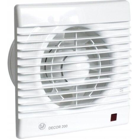 Venture Ventilateur moderne blanc pour salle de bain