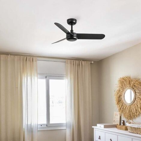 ventyly BAIRES Ventilador negro Ø90cm wifi