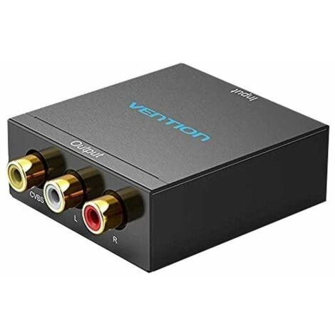 Venzione HDMI a RCA AEEB0/ Convertitore HDMI femmina - RCA femmina - MiniUSB femmina - MiniUSB femmina