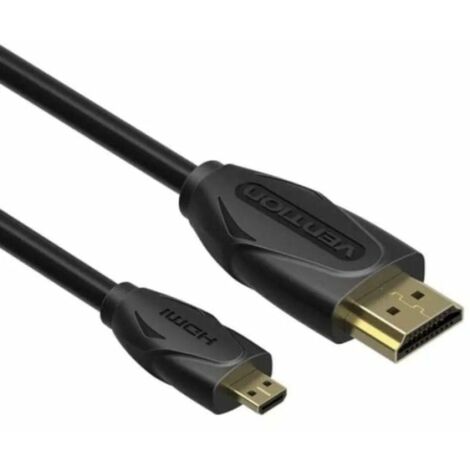 VenzioneCavo HDMI VAA-D03-B300/ HDMI maschio - Mini HDMI maschio/ 3m/ Nero