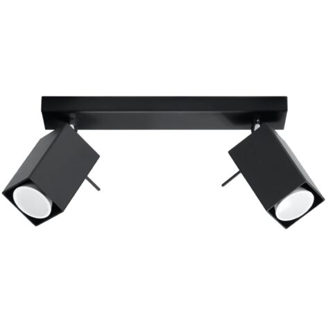 VENZO 2 GU10 Deckenleuchte SCHWARZ LUMILO 01.101.00