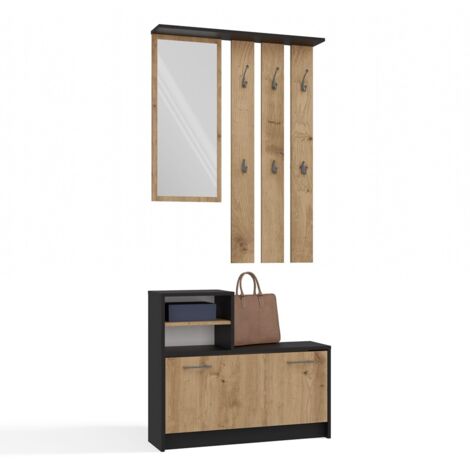 Vera Wardrobe VERA ANTRACITE ARTISAN