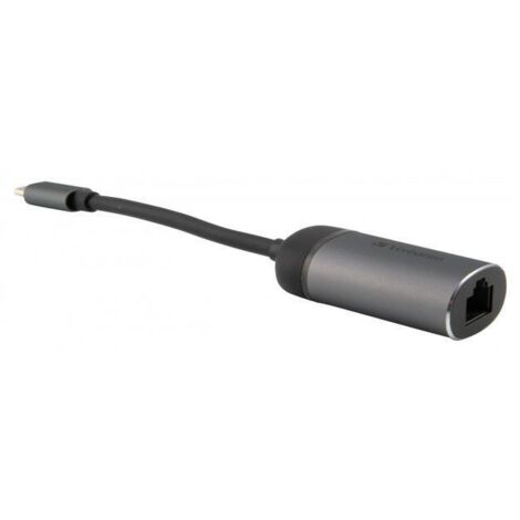 Verbatim 1-Gbit/s-USB-Typ-C-3.1-Netzwerkadapter mit 1x RJ45-Anschluss am Kabel