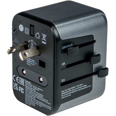 Verbatim 49545 Adapter de elektrischer Stecker Universal