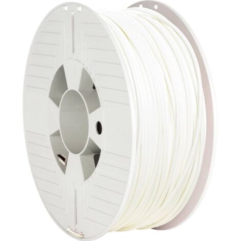 Verbatim 55328 Filamento per stampante 3D Plastica PLA 2.85 mm 1000 g Bianco 1 pz.