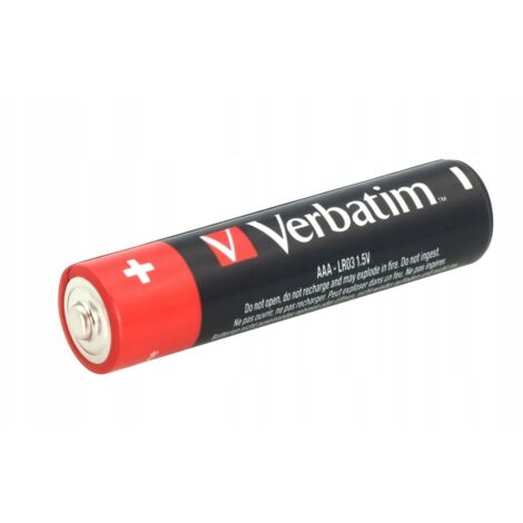 Verbatim ALKALINE AAA Batterie 10er Pack, 49874