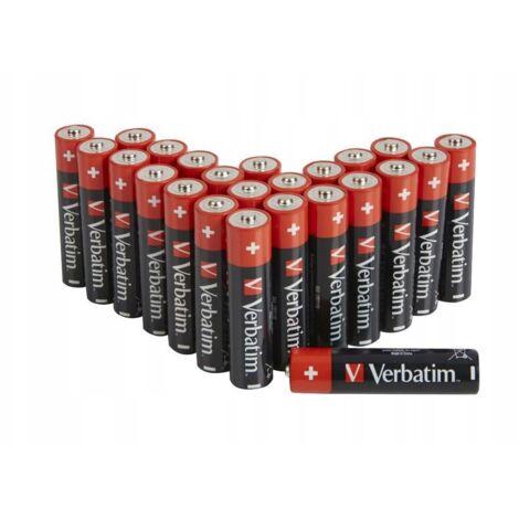 Verbatim ALKALINE AAA Batterie 24er-Pack, 49504