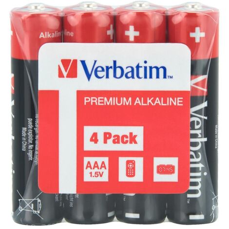 Verbatim Batteriesatz AAA LR3 AAA 49500 (4)