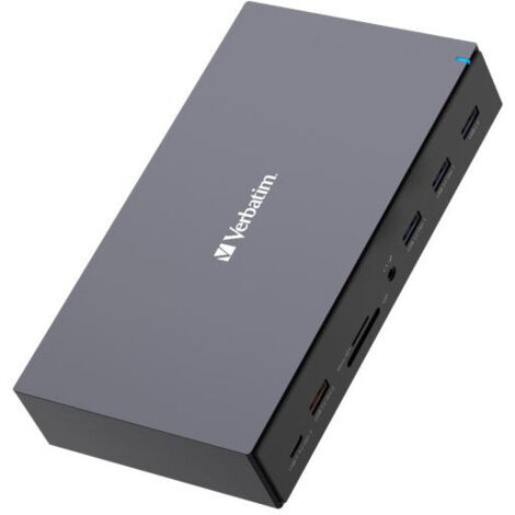 Verbatim CDS-17 Kabelgebunden USB 3.2 Gen 1 (3.1 Gen 1) Type-C Schwarz, Grau