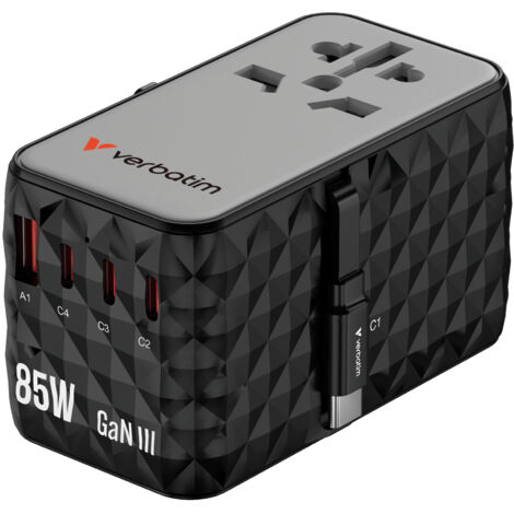 Verbatim CNT-02 Universal Black Current alternaFast Charge Indoor