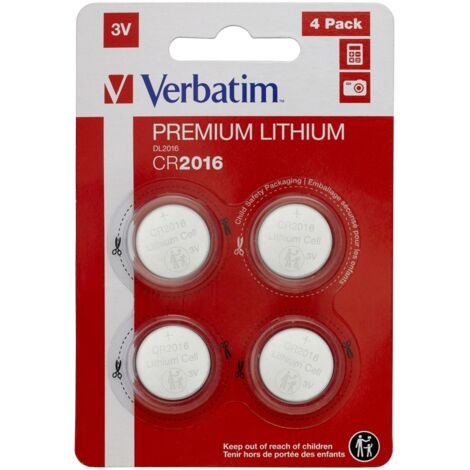 Verbatim CR2016 Batteria monouso Litio