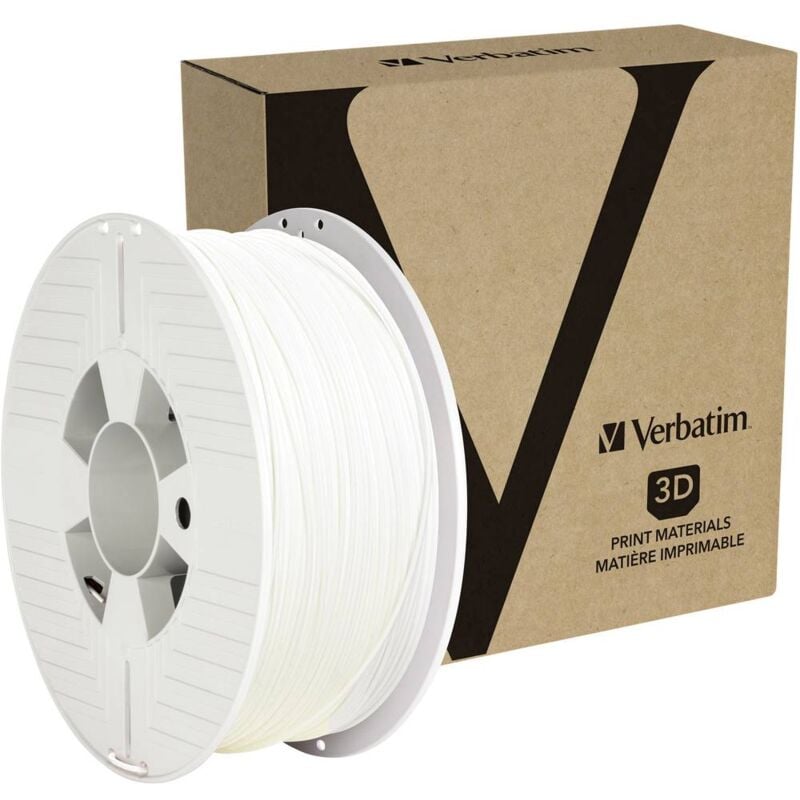 Filament Verbatim 55050 petg 1.75 mm 1 kg blanc 1 pc(s)