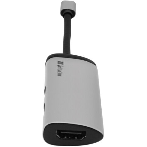 VERBATIM Hub USB-C Multiport 2x USB3.0, HDMI, Power Charge