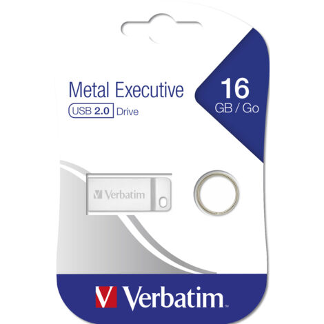 Verbatim Metal Executive lecteur USB flash 16 Go USB Type-A Argent