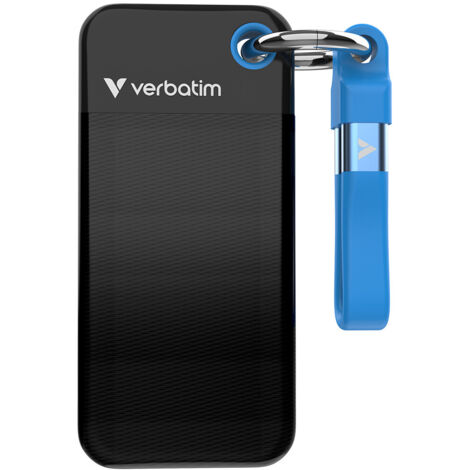 Verbatim SSD Esterno Portatile 1TB USB-C 3.2 Gen2 Nero e Blu