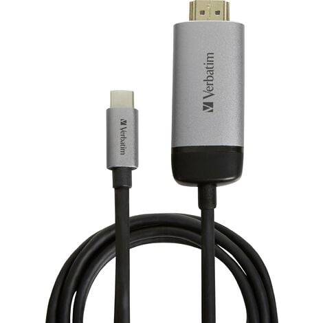 Verbatim USB-C® Câble adaptateur [1x USB-C® mâle - 1x HDMI mâle] 49144 A004442