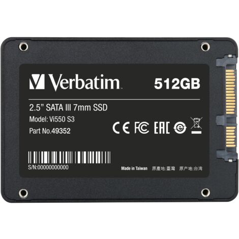 VERBATIM Vi550 SSD 512GB SATA III 2.5