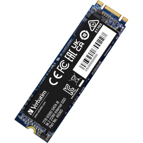 VERBATIM VI560 S3 SSD 2TB 49365 SATAIII M.2 intern