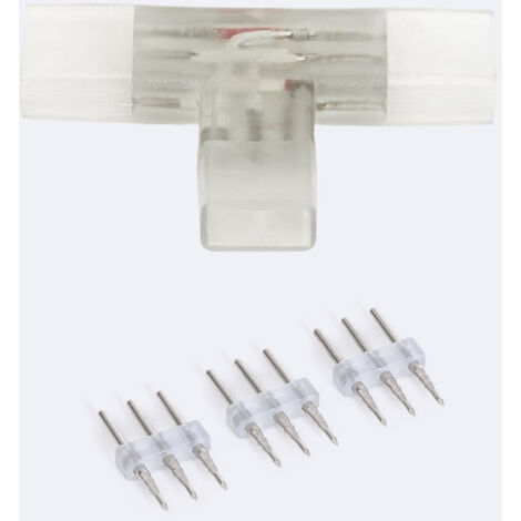 Verbinder Typ "T" für LED Streifen CCT 220V AC Breite 14 mm 14 mm