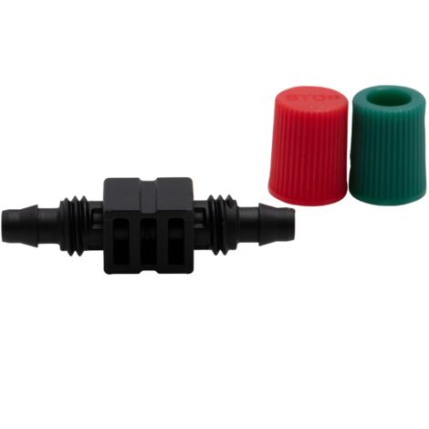Verbindung 5 gerade ø6mm mit 5 Stopfen Extra