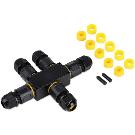 Verbindungsbox 5-fach 3-polig Easy Kabel 0.5-4mm² IP68 wasserdicht 24A 450V