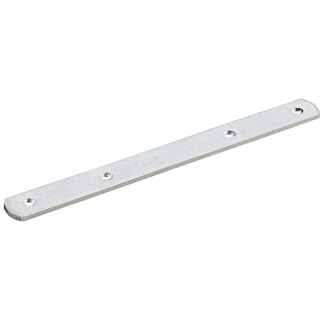 Verbindungsplatte 80x16mm für Küchentüren , Stahl chromatiert