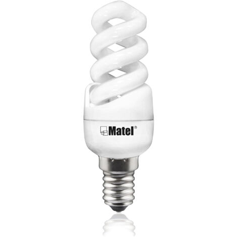 Verbrauchsarme Matel-Spiral-Micro-E14-Kaltlichtbirne mit 11 W