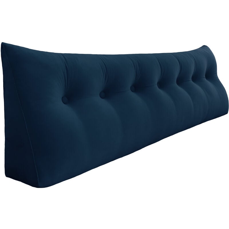 Vercart - Coussin de Lecture Compensé, Triangulaire Coussin à Coins, Gros Coussin Canapé, Traversin Tête de lit Support Arrière, Oreiller Cervical