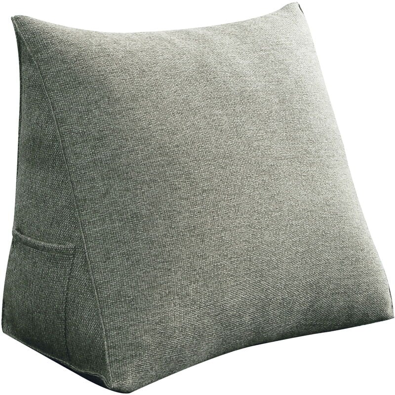 Vercart - Coussin de Lecture pour les Enfants, Oreiller Traversin Soutien Dorsal, Triangulaire Coussin à Coins, Coussin tête de Lit Dossier, Oreiller