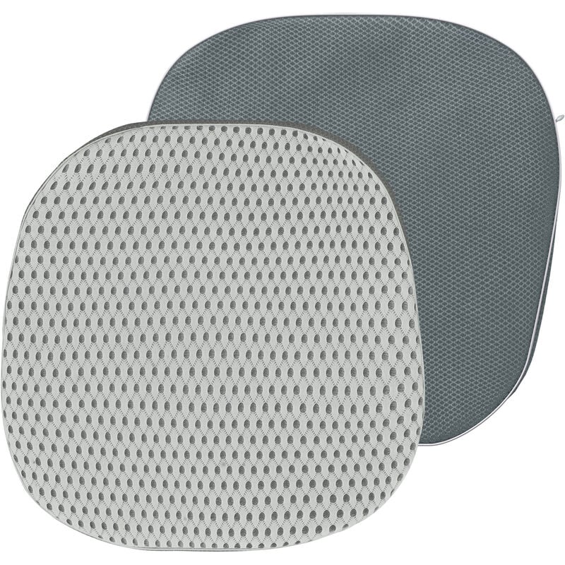 Coussin de siège frais respirant et confortable, Coussin de voiture, Coussin de chaise, 40x40x5CM - Vercart