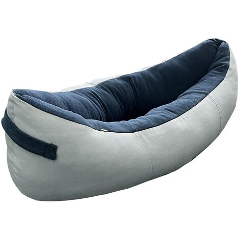 VERCART Panier pour Animal de Compagnie- Lit moelleux pour Chat et Chien- Coussin pour chien Petit Moyen 76x46x32 CM