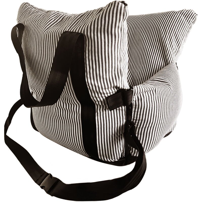 Siège de Voiture pour Chien Portable, Siège de Chien Rembourré Épais, Siège Amovible pour Animaux de Compagnie pour Chiens de Petite et Moyenne