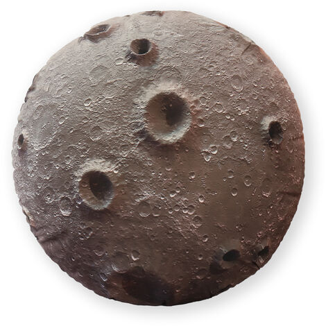VERCART Système Solaire Thème Lune Oreiller Décoratif Science Éducatif Jeu pour Enfants Oreiller Enfants Chambre Sol Oreiller, Noir, 25x25x6cm