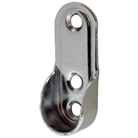 Verchromte ovale Geburtsschale - 30 x 15