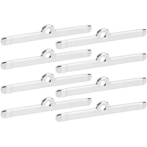 Verchromte Ventildeckel-Distanzstücke für Chevrolet 283, 305, 327 und 350 – 8er-Set