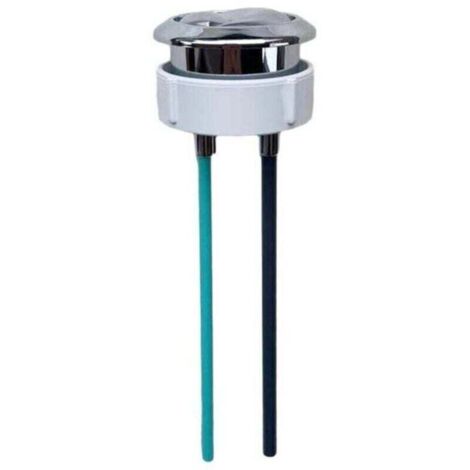 Verchromter Ersatzknopf für Geberit-Zweimengenspültoiletten (48 mm)