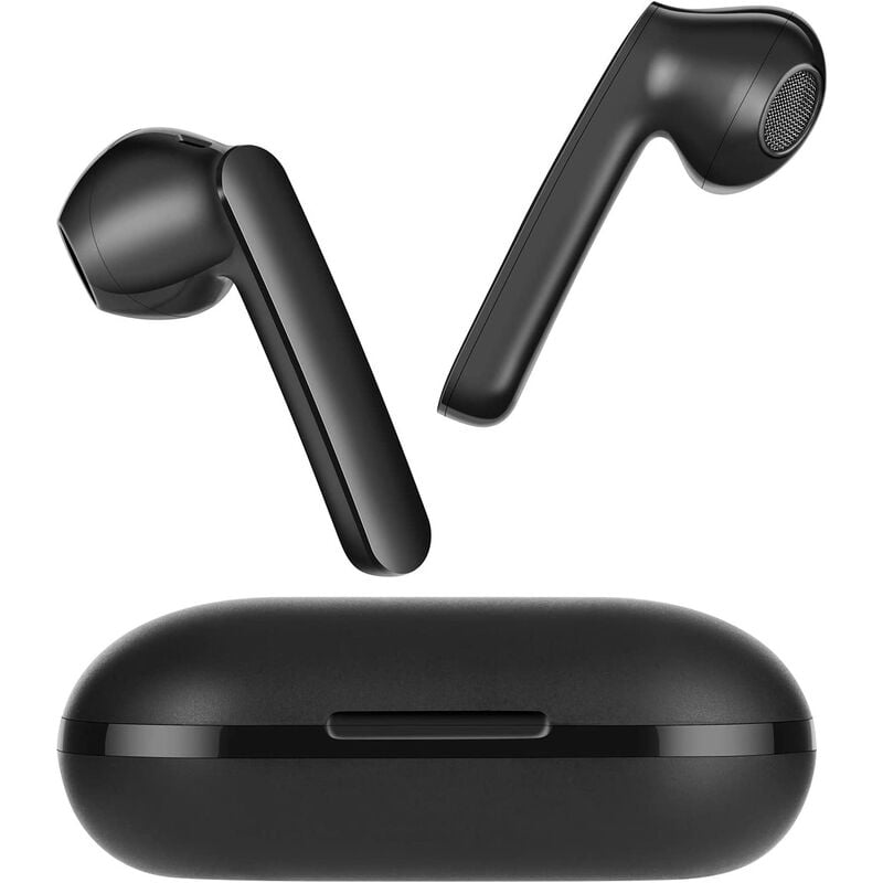 

Verdaderos auriculares inalámbricos, auriculares Bluetooth 5.0 con control táctil, tiempo de reproducción de 30 horas, auriculares estéreo Bluetooth