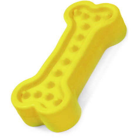 Verde - Gioco galleggiante osso modello Fluo ideale per l'igiene dentale per cani