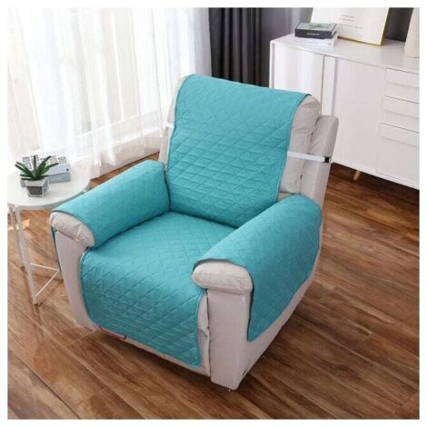 (Verde Menta 55×200cm) Funda de sofá de 1 plaza, funda de sofá impermeable para el dormitorio