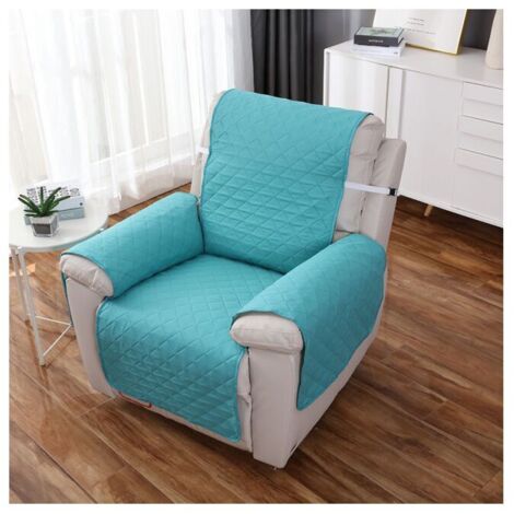 (Verde Menta 55×200cm) Funda de sofá de 1 plaza, funda de sofá impermeable para el dormitorio