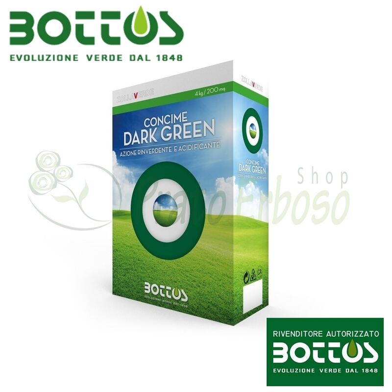 

Verde Oscuro 11-0-0 + 3 MgO + 4.5 Fe - Fertilizante para el jardín de 4 Kg