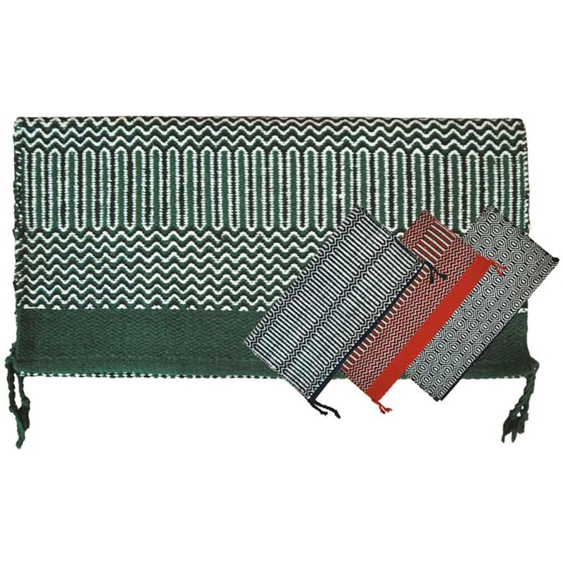 Rose - Tapis de selle supérieur 32x64' en tissu navajo