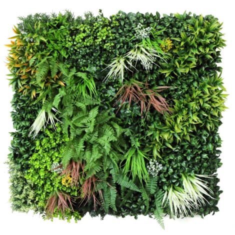Verde verticale artificiale Tropic Garden finto 100x100 cm