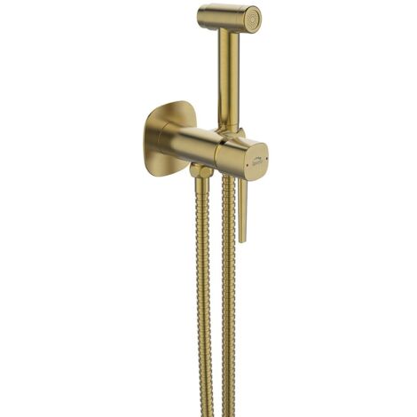 Verdeckte Bidetarmatur mit Duschset