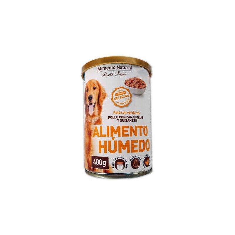 

COMIDA HUMEDA PERRO POLLO 400 GRAMOS - Verdecora