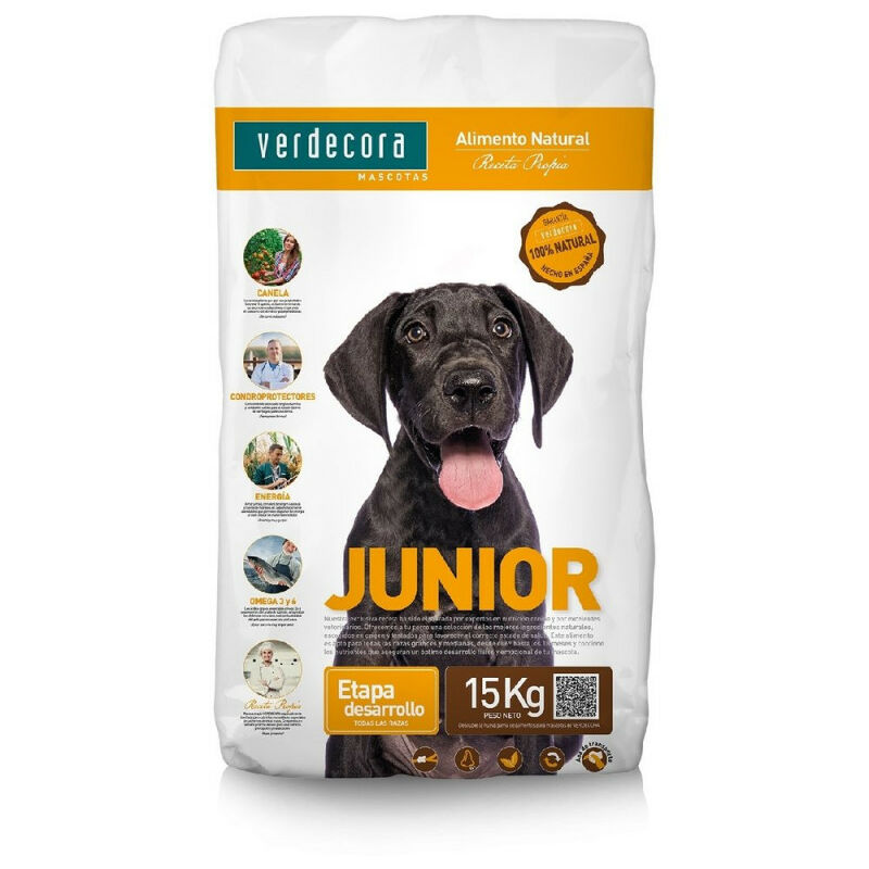 

PIENSO PERRO JUNIOR POLLO 15KG - Verdecora